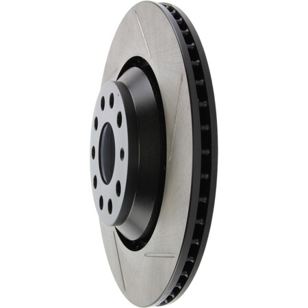 Centric StopTech Sport Slotted Brake Rotor; Rear Left, StopTech 126.33113SL